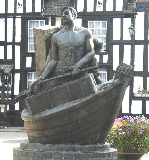 Salt Workers Statue